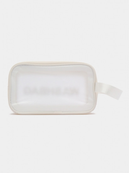 Прозора сумка-косметичка Washbag Medium White 26см Вінниця - фото 2