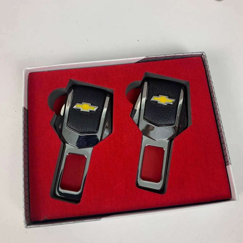 Заглушки для ременів безпеки на подарунок у коробочці Toyota, BMW, Lexus, Mazda, Nissan, Subaru, Chevrolet Chevrolet ( 27509 ) Харків - фото 1