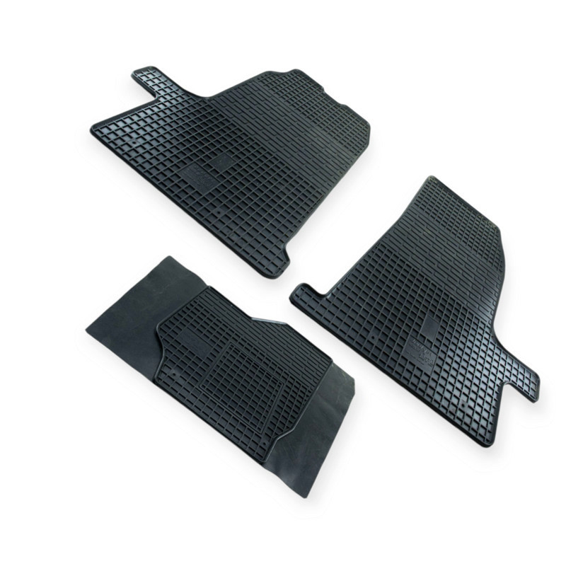 Килимки Шкода Fabia I, II (2000-2014), Фольцваген Polo (2002-2009) борт 1 см, євроклітина Дубно салону Мукачево - фото 1