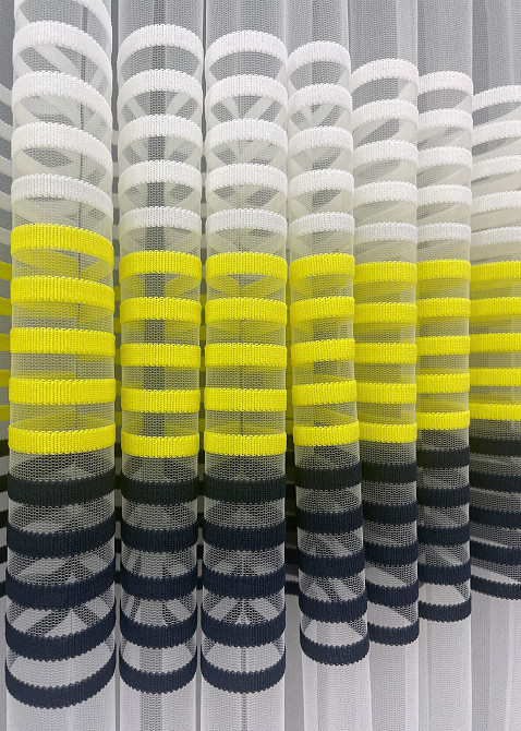 Тюль фатин полосы, коллекция 