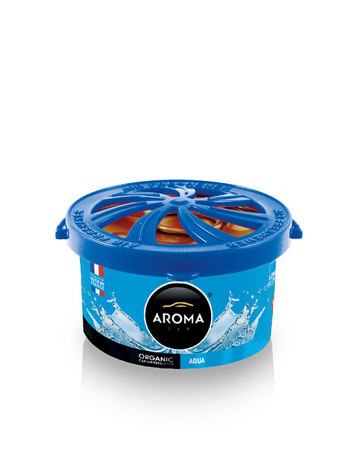 Ароматизатор Aroma Car Organic Green Tea Aqua гелевий 40g Київ - фото 1