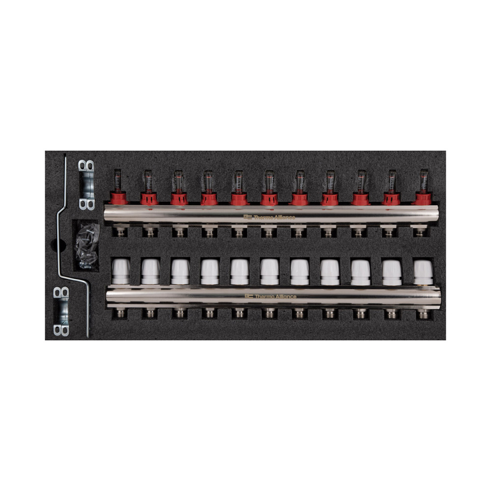 Колектор із витратами Thermo Alliance Standart 1" на 11 виходів Київ - фото 9