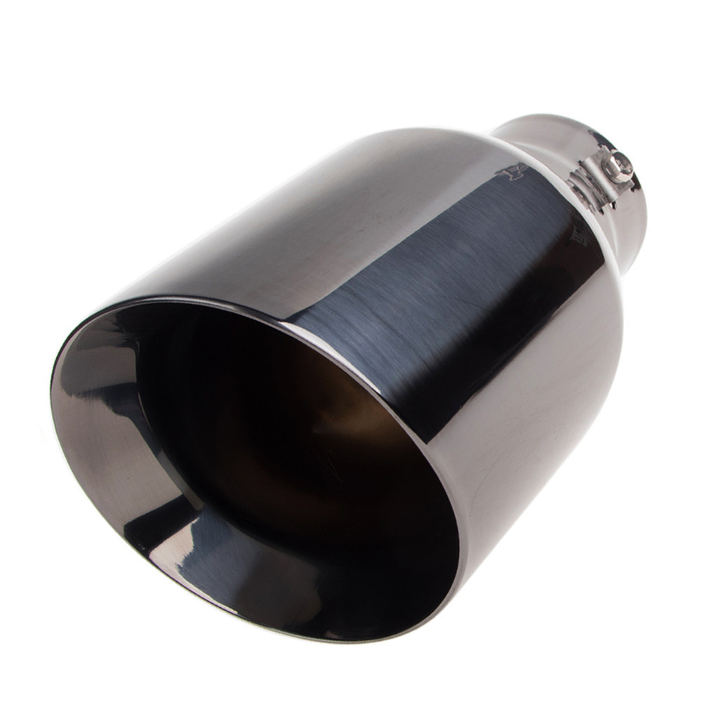 Насадка на глушник НГ-1015 BK d-62х200мм нержавіюча сталь Вінниця - фото 1