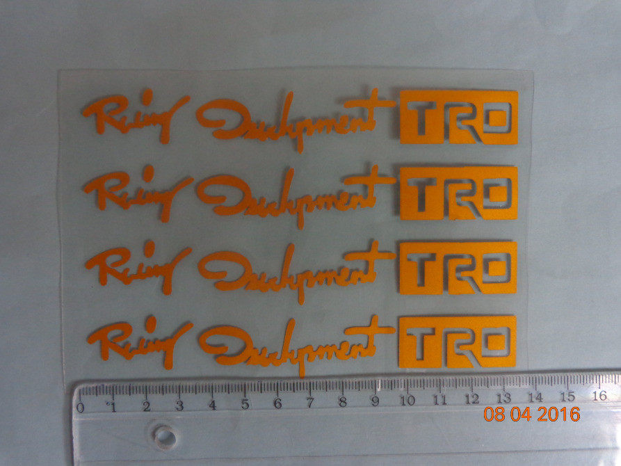 Наклейки на ручки, диски, дворники авто 13.2 см св Киев - изображение 8