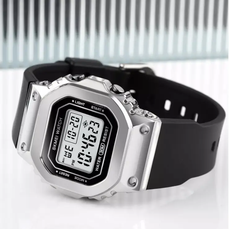 Мужские наручные часы Skmei 1796 (Черно-серые) Винница - изображение 4