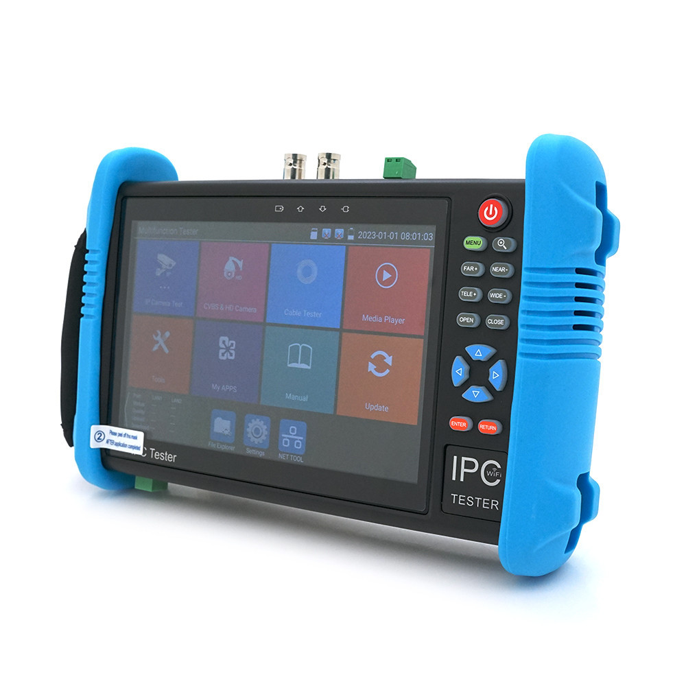 Тестер для камер відеоспостереження IPC-9800ADH PLUS, 7″ сенсорним дисплеєм, AHD, CVI, TVI, CVBS з підтримкою WIFI та Micro SD Київ - фото 4