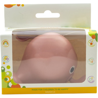 Игрушка для ванной Baby Team Кит Розовый (9041_розовый) Винница - изображение 2