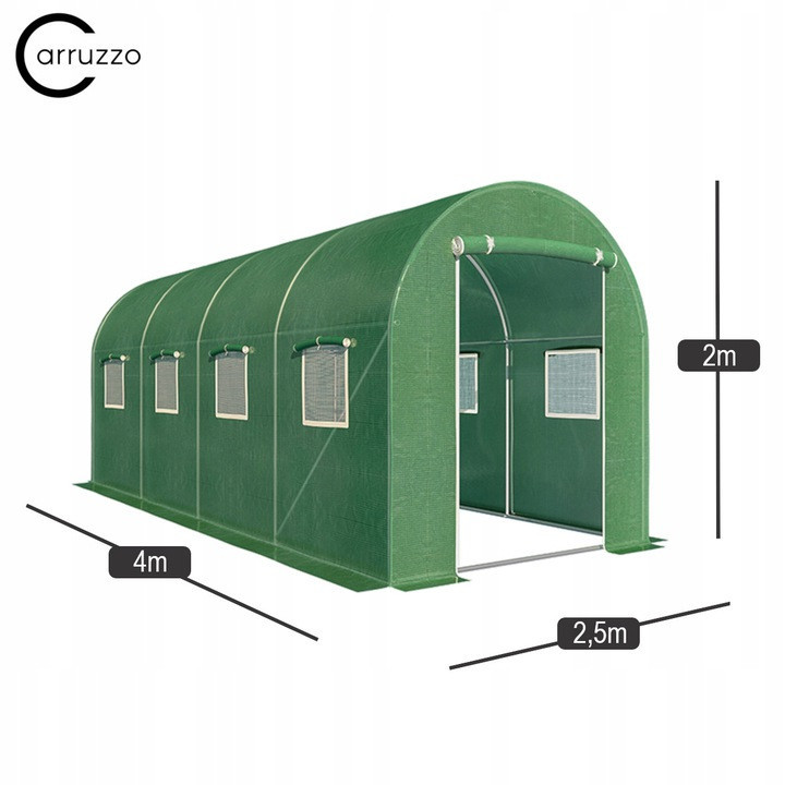 Теплиця парник 10 м² (400 x 250см) GREENHOUSE Польща Київ - фото 8