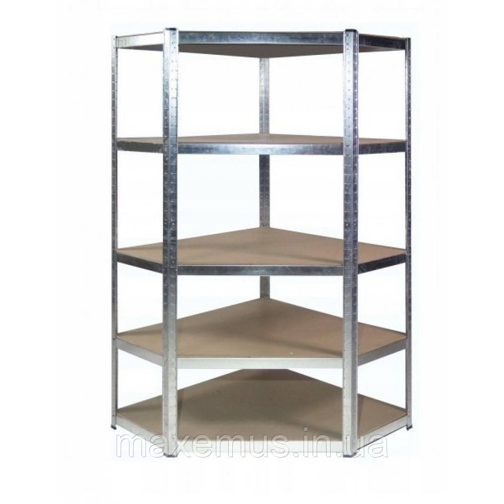 Металлический угловой стеллаж Siker CGS 40 для дома гаража и состав многоярусный Мостиська - фото 11