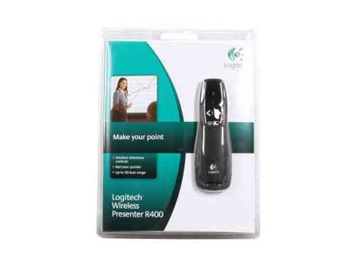 Пульт бездротовий Logitech R400 (910-001356) Black USB презентер Харків