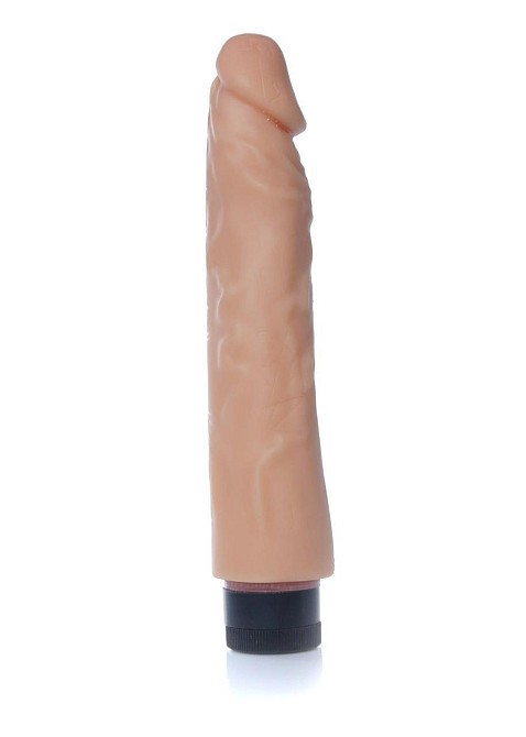 Вібратор - Real Skin Multispeed Flesh, 23 см Sex Aura Київ - фото 2