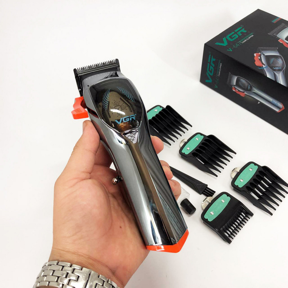 Хороші машинки для стрижки волосся для дому VGR Електрична машинка стрижки потужна DE-60 Київ - фото 8