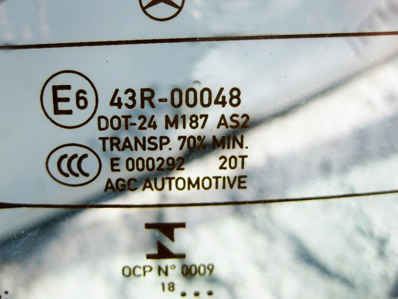 Mercedes-Benz  43R-00048 A2056707401 Заднє скло C-Class W205 рестайл Одесса - изображение 3