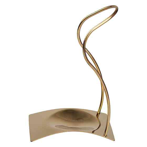 Zhongjing Підставка під ополоник, лопатку або ложку 12×10,5×17 см з нержавіючої сталі Золото HP Коломыя