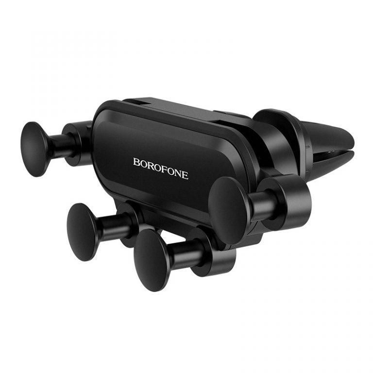 Автотримач для телефона BOROFONE BH19 Eddie air outlet gravity in-car holder Київ - фото 4