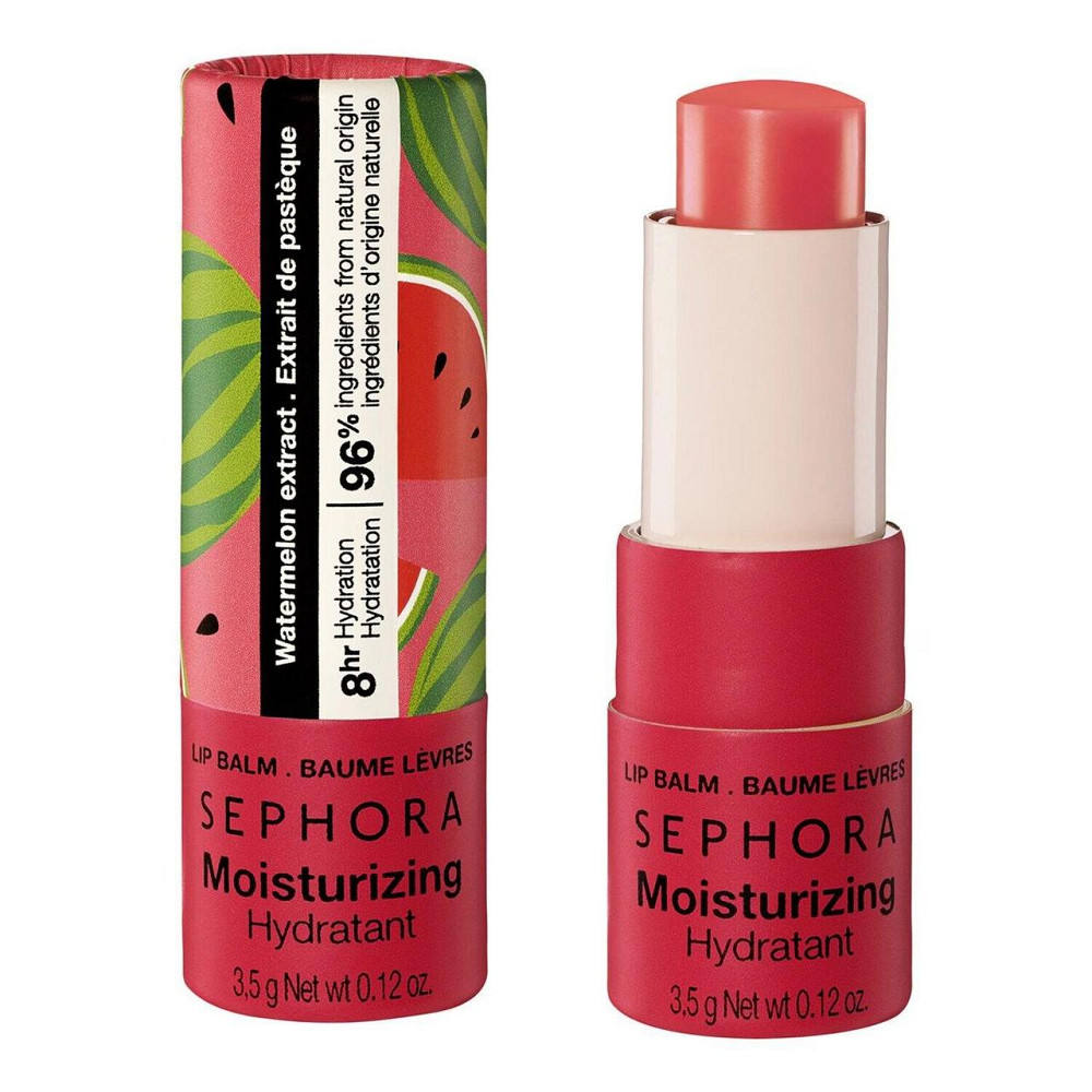 Бальзам для губ Sephora Collection увлажняющий 95% натуральных компонентов 8 ч. питания Anguria (3,50 g) Славянск - изображение 1