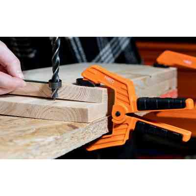 Струбцина Neo Tools затискач пружинний, пластик, 100мм (45-523) Винница