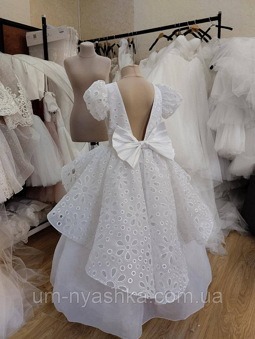 Довга біла сукня 140-150 Кривий Ріг - фото 10