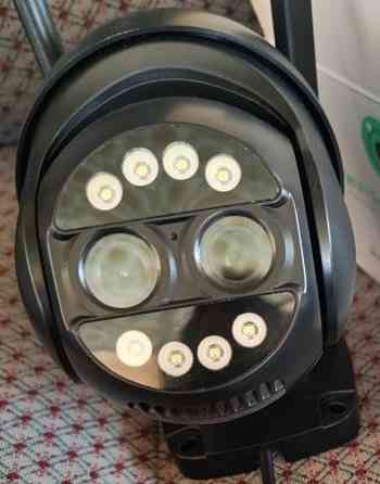 Поворотная Камера: ICSSE IP Wi-Fi 8мп.Две Линзы 8хZOOM Киев