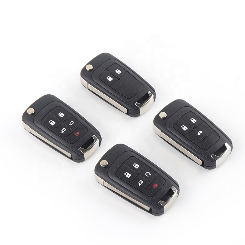 Выкидной ключ Chevrolet с чипом и 4 кнопками Киев - изображение 6