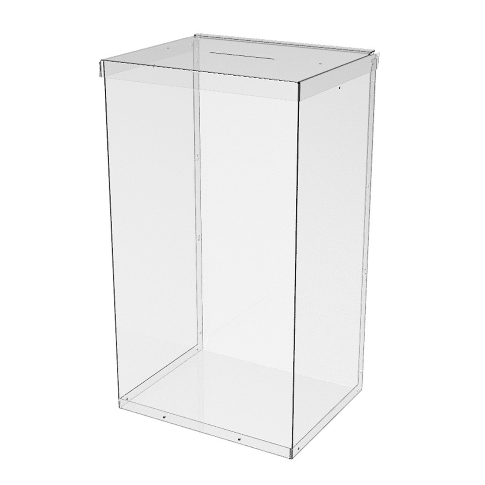 Ящик EKOSTAR без замка для пожертвований и сбора денег 250x200x440. Объем 22 литров Киев - изображение 2