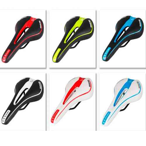 Велосипедне сідло з отвором і наповнювачем, вузьке велосідло, шкірзам Вінниця