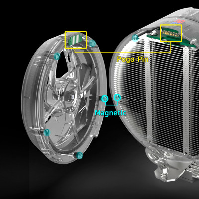 Кулер для процессора Zalman ZET5BLACK Винница - изображение 4