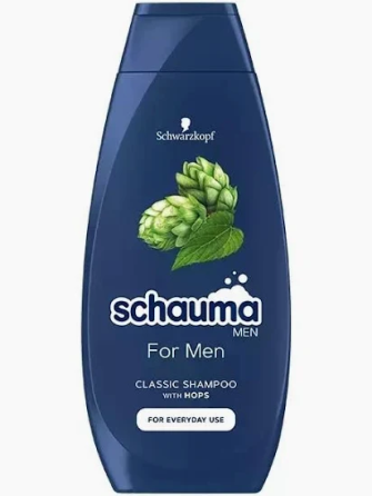 Шампунь для мужчин с хмелем без силиконов Schauma Men Shampoo With Hops Extract Львов