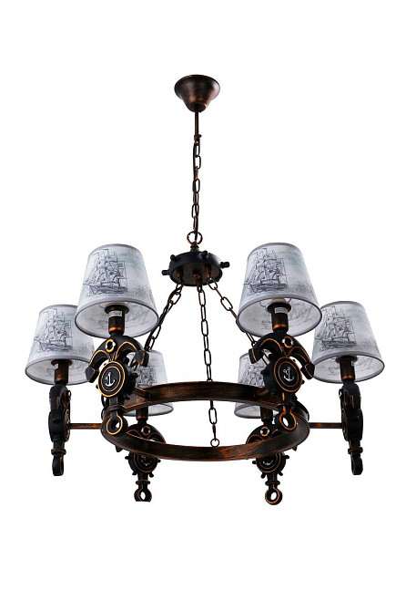 Люстра Класична Sirius YG 18233-6P на 6 плафонів Коломия - фото 1