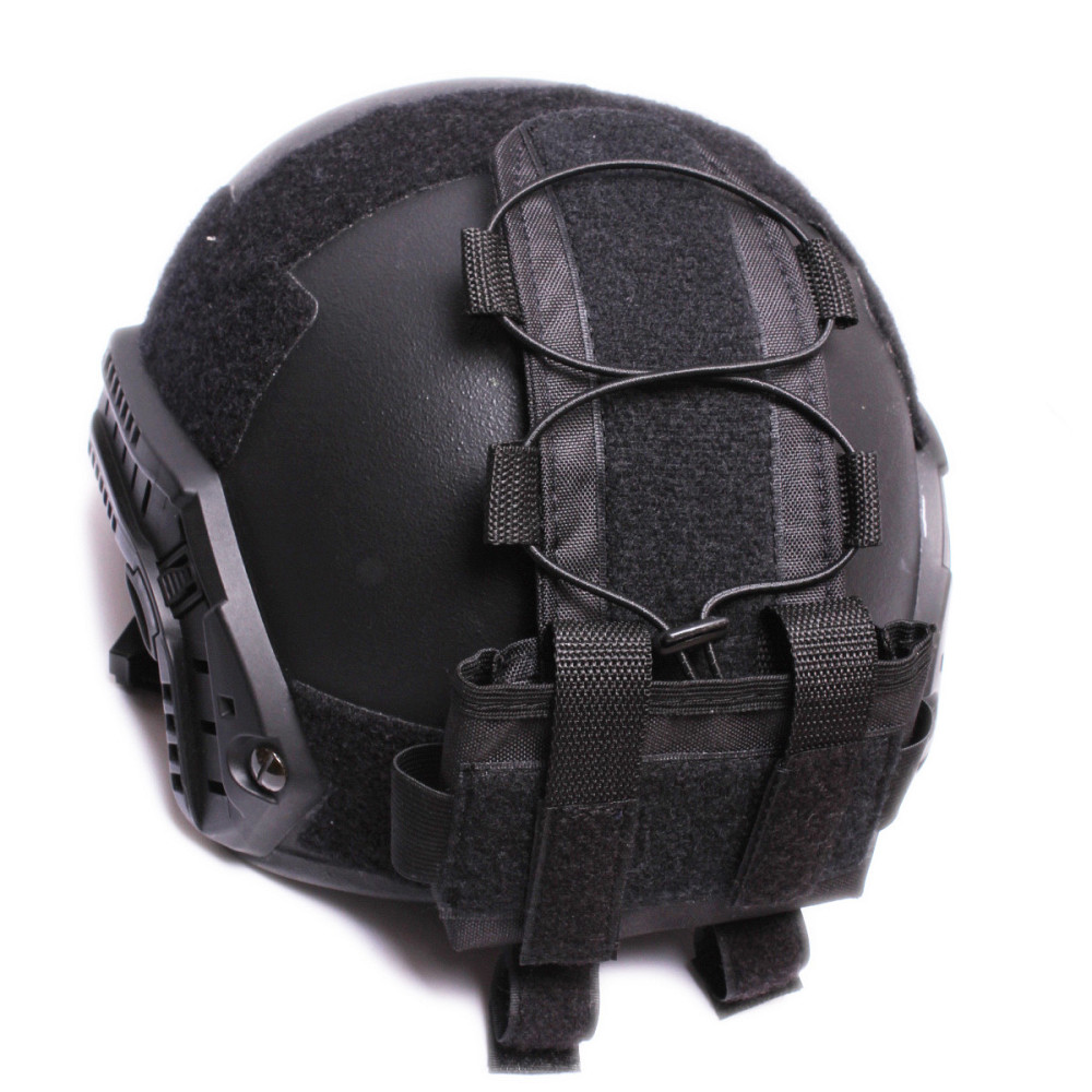 Противовес на каску, подсумок на шлем, сумка для батареи, черный Одесса - изображение 13