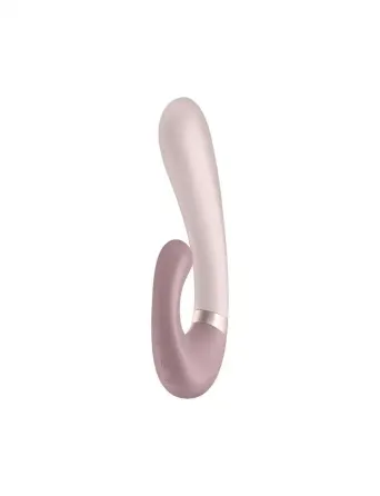 Смарт вібратор-кролик із підігрівом Satisfyer Heat Wave Mauve Львів