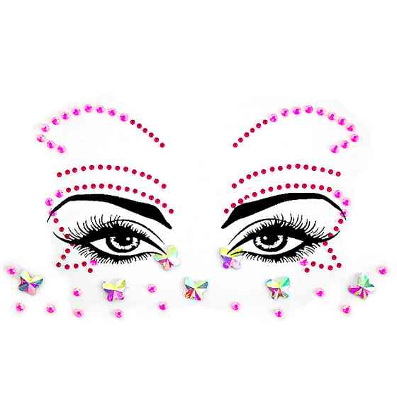 Самоклеючі стрази one size рожевий Київ