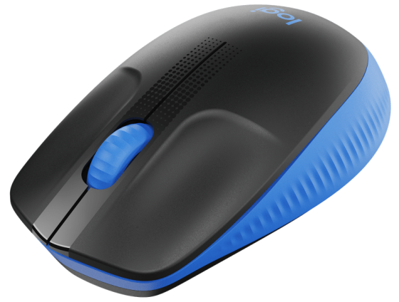 Миша Logitech M190 Full-size Wireless Blue (6617019) Київ