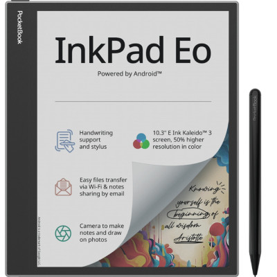 Электронная книга Pocketbook 1042 InkPad Eo, Mist Grey (PB1042-M-CIS) Винница - изображение 1