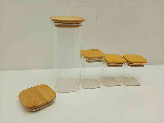 Набір грметичних банок для сипучих продуктів 4 шт Луцк