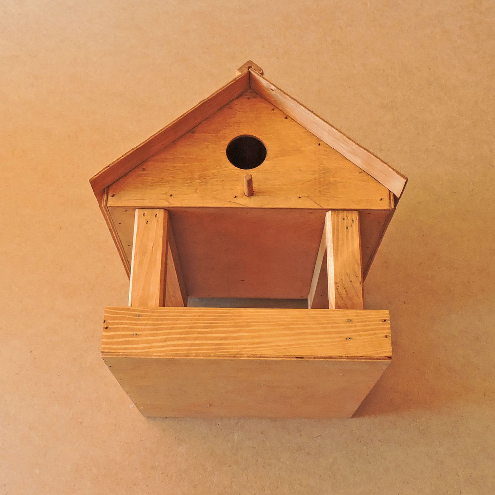 Годівниця з шпаківнею "Горихвостка" каррі Миколаїв - фото 3