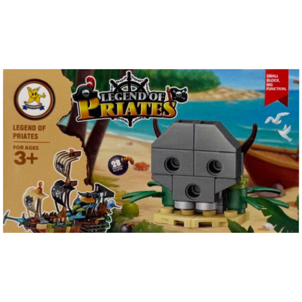 Конструктор дитячий "Legend of Priates" SM194B-4, 28 деталей Вінниця - фото 1