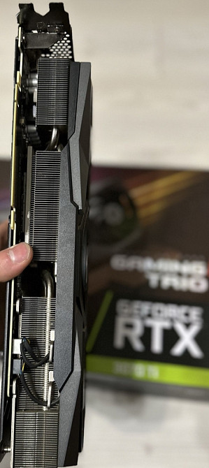 Видеокарта: RTX3070TI LHR на гарантии,MSI Gaming X Trio Киев - изображение 5