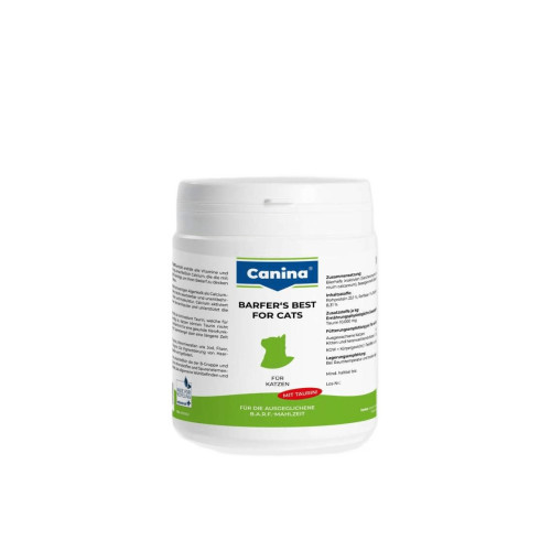 Вітамінно-мінеральний комплекс Canina Barfer Best для котів на натуральному годуванні порошок 180 г Київ - фото 1