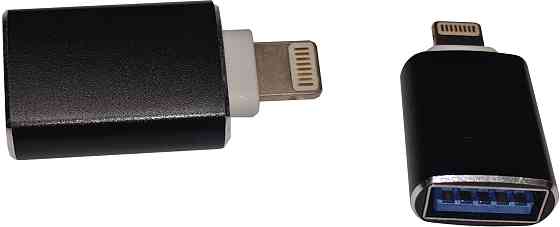 Перехідник OTG Lightning --> USB 3.0 AF Black Вінниця