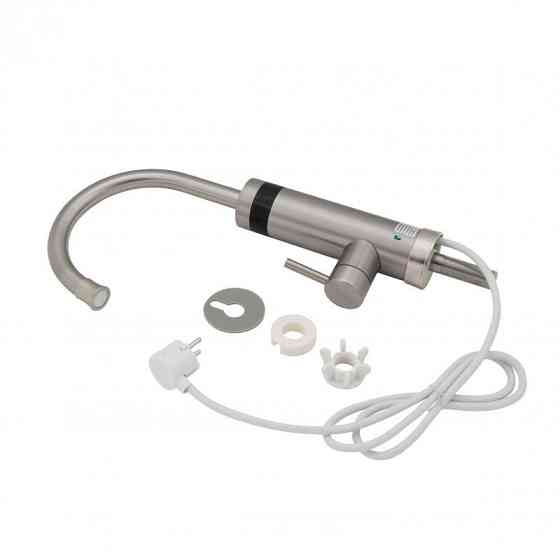 Кран-водонагрівач для кухні проточний Lidz (NKS) 95 00 060, нікель Київ