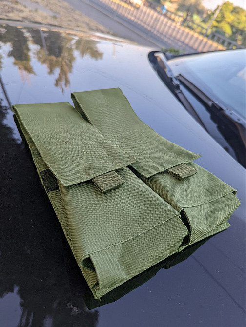 Підсумок підвійний на 4 магазини РПК, для РПС, кольору: Хижак, Олива, Піксель (виробник) "Kreminna" Дніпро - фото 5