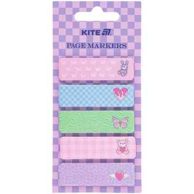 Стікер-закладка Kite паперова з малюнком , 100 шт, 5х15х50 мм, прямокутна (K25-480-2) Вінниця