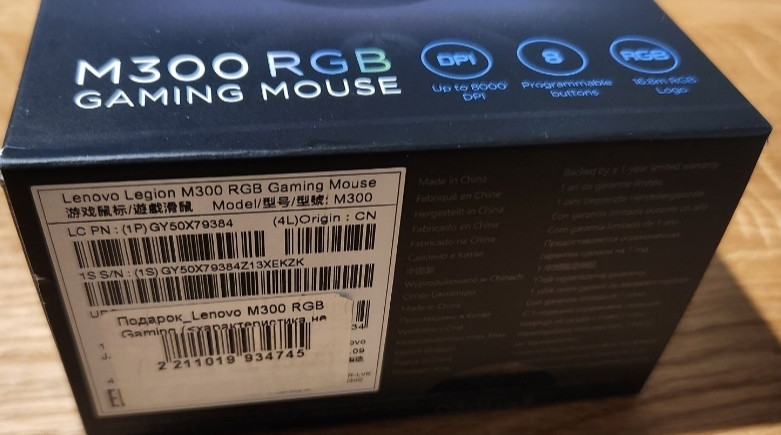 Мышка: Lenovo M300 RGB. Киев - изображение 1