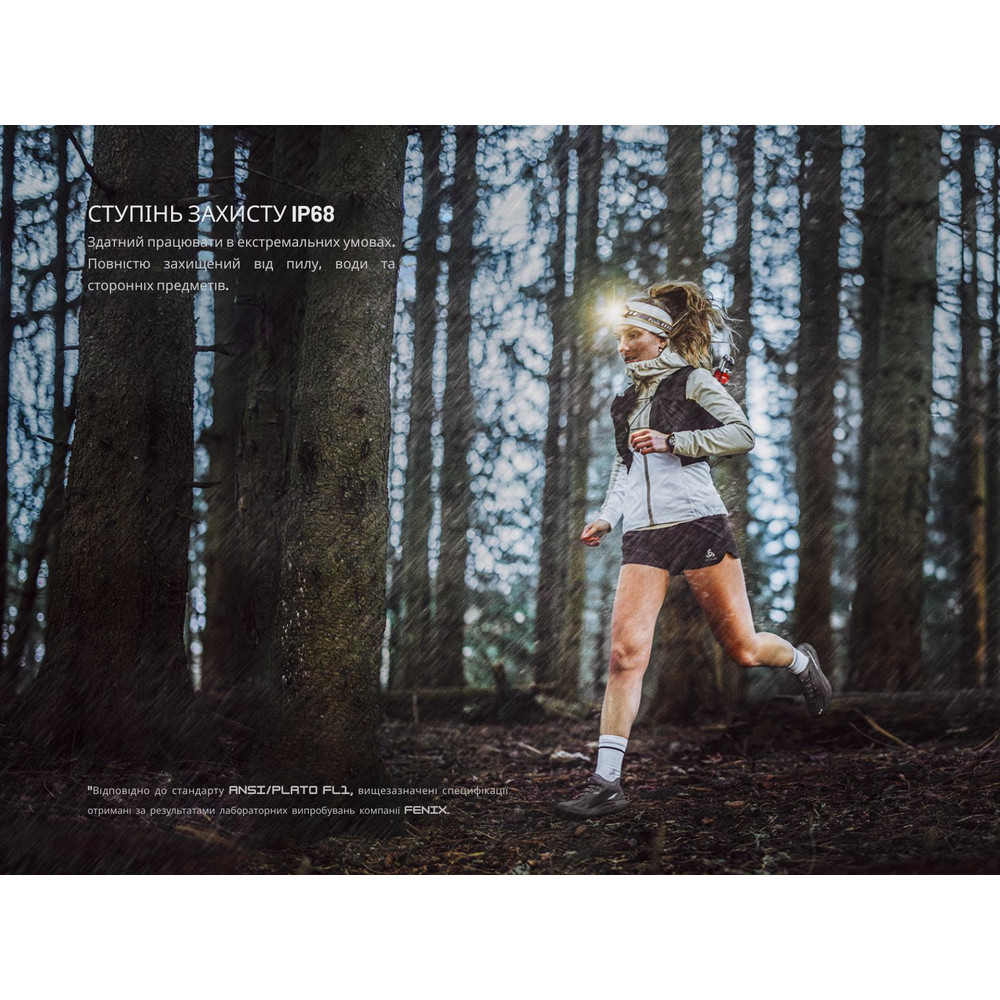 Ліхтар налобний з червоним світлом Fenix HM23 V2.0 300 лм Київ - фото 16