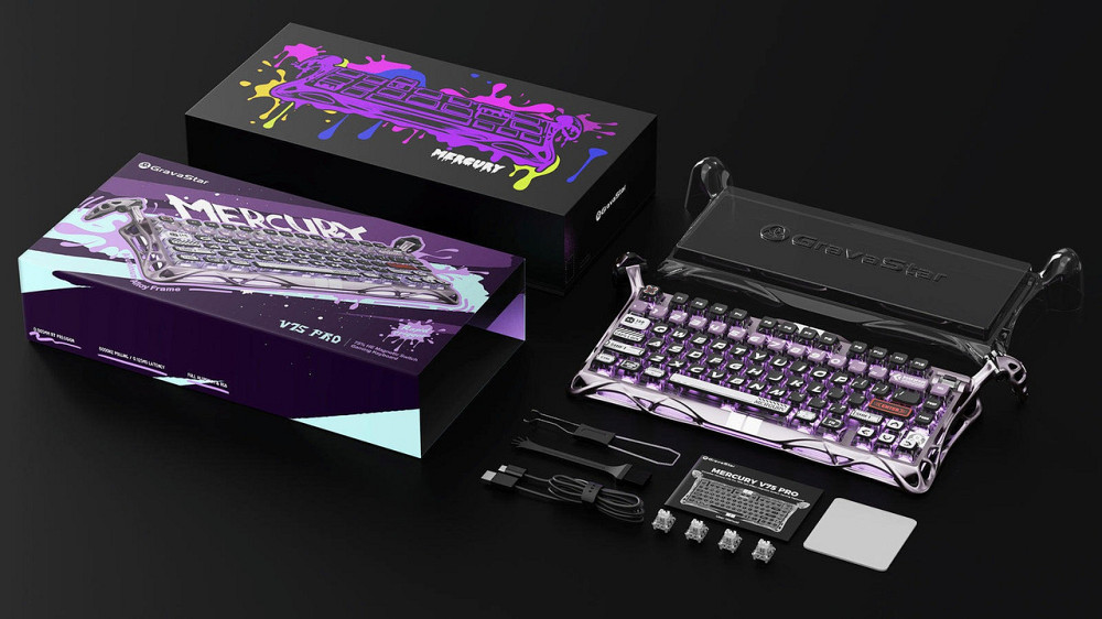 Клавіатура GravaStar Mercury V75 Pro 80keys Iron Purple (GSV75PRO_PL) ( 11574 ) Харків - фото 11