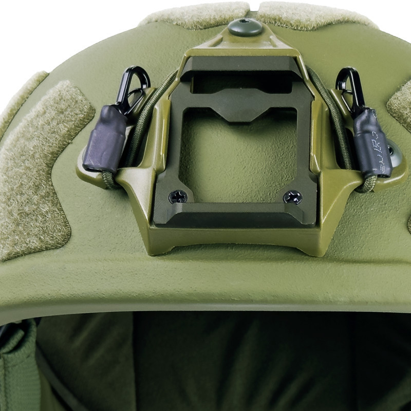 Защитный шлем каска FAST Hight Cut (класс IIIA NIJ) размер L Оливковый Винница - изображение 10