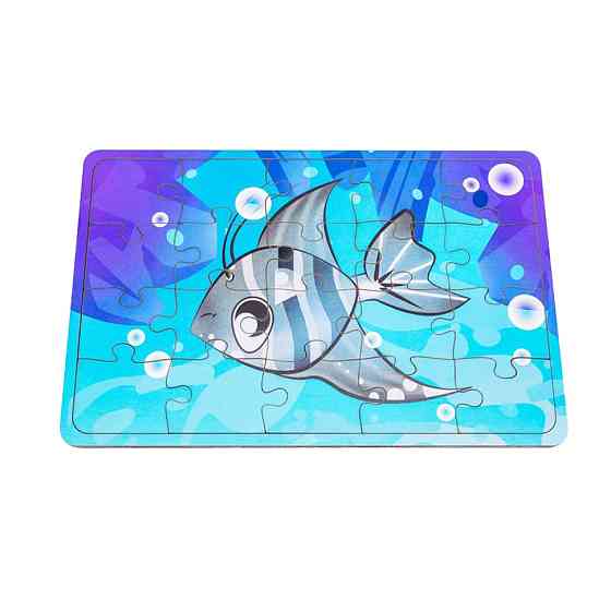 Детский деревянный пазл Морская рыбка Арт-10031, 20 элементов Винница