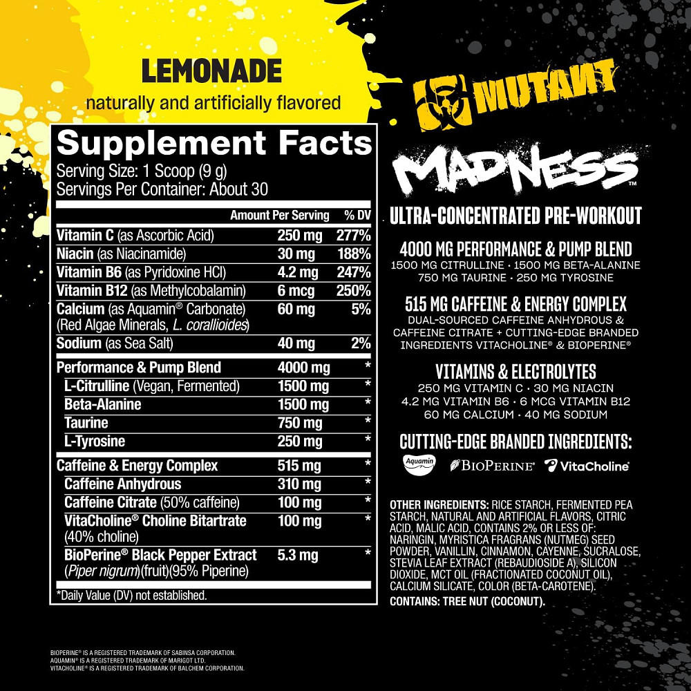 MUTANT Madness 270g (Roadside lemonade) Луцк - изображение 2