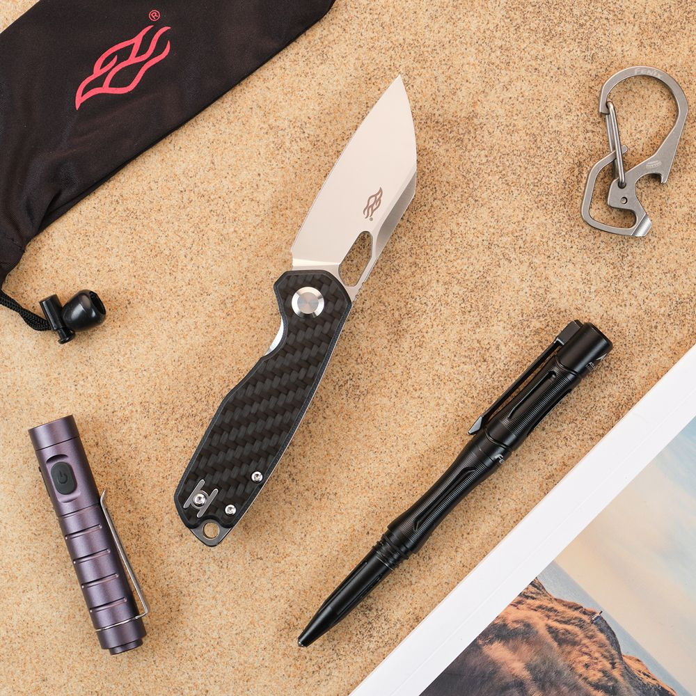 Нiж складаний Firebird FH924-CF чорне тиснення Київ - фото 12